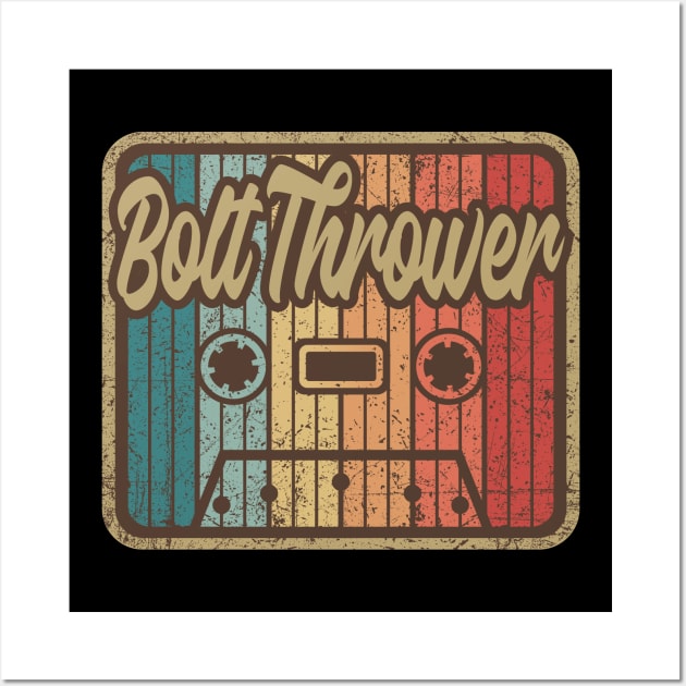 Bolt Thrower Vintage Cassette Wall Art by penciltimes